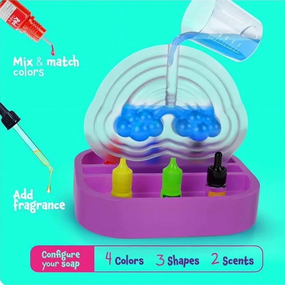 NEW Unicorn Soap Making Kit Girls Crafts DIY Project Age 6+  Kids Girl Dan&Darci
